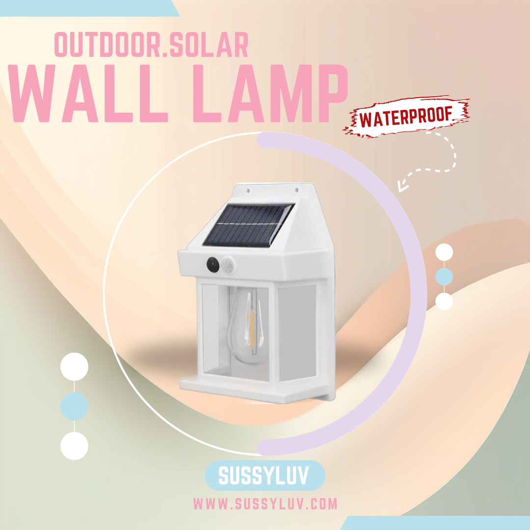 Outdoor Solar Wall Lamp